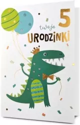 Karnet B6 Urodziny 5