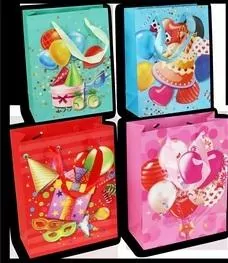 Torebka prezentowa 26x32x10cm. Mix - tantis.pl
