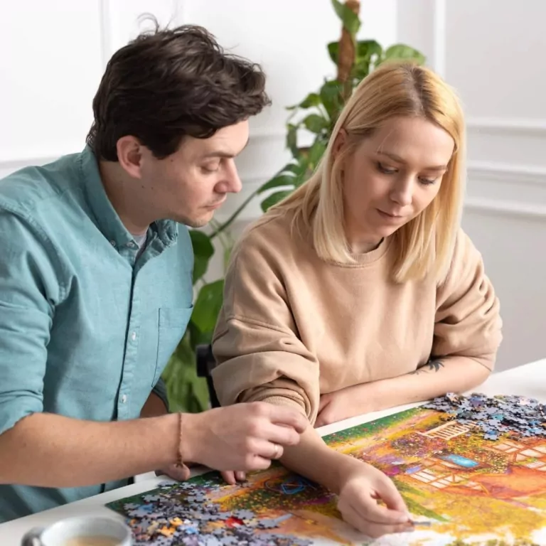 Ogród dla ptaków. Puzzle 1000 elementów - tantis.pl