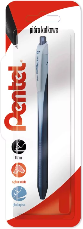 Pióro kulkowe 0,7 mm, EnerGel BL437 granatowy 1 szt. - tantis.pl