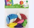 Fiorello. Balony Pastel. Mix, 12 sztuk - tantis.pl