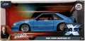Jada F&F Ford Mustang GT 1989 1:24 - tantis.pl