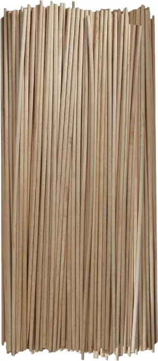 Drewniane patyczki ogkrągłe 3x250mm - tantis.pl