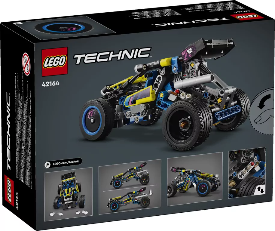 LEGO® Technic. Wyścigowy łazik terenowy 42164 - tantis.pl