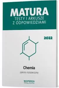 Matura 2022 Testy i arkusze z odpowiedziami. Chemia. Zakres rozszerzony - tantis.pl