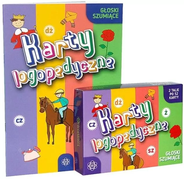 Karty logopedyczne - Głoski szumiące - komplet - tantis.pl