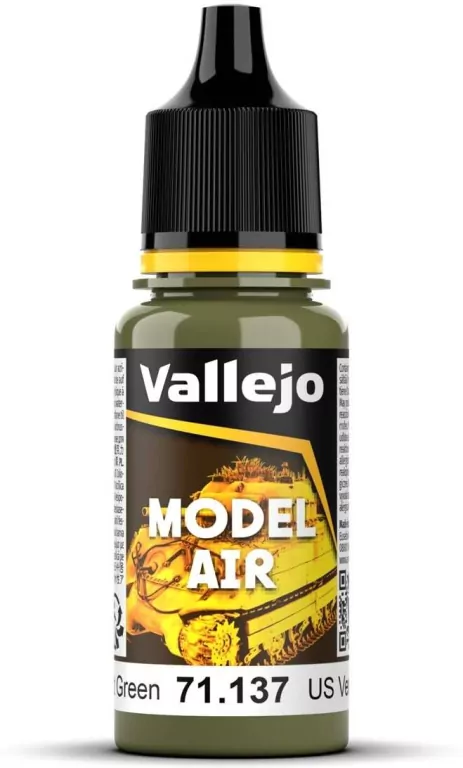 Vallejo: 71.137 - Model Air - US Light Green (17 ml) - tantis.pl