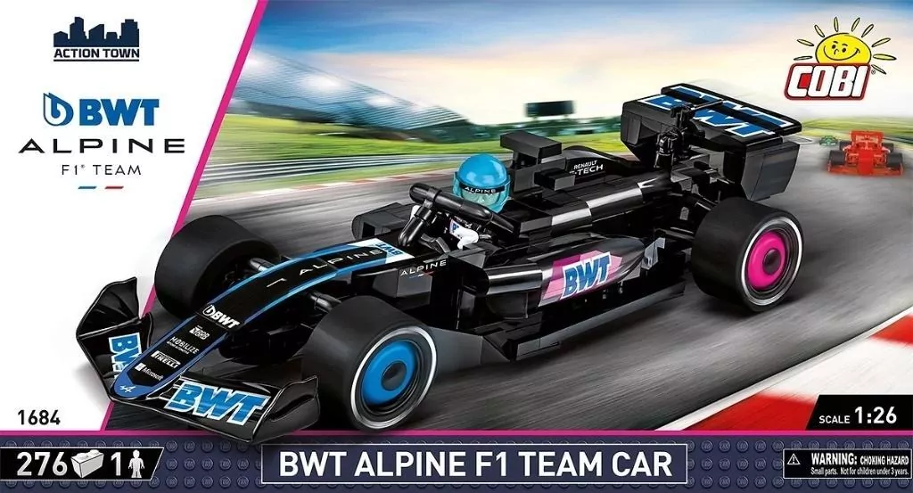 Formuła 1 - BWT Alpine F1 Team Car - tantis.pl