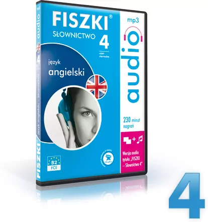 FISZKI audio Język angielski Słownictwo 4. Audiobook - tantis.pl