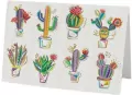 Karnet B6 + koperta. Kaktusy - tantis.pl