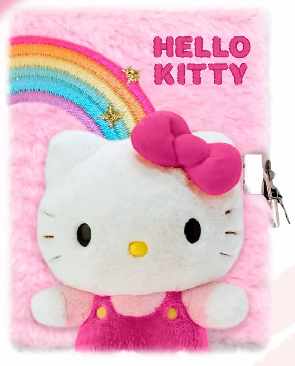 Pamiętnik pluszowy Hello Kitty HK50140 - tantis.pl