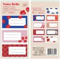 Naklejki na zeszyty Flowers - tantis.pl