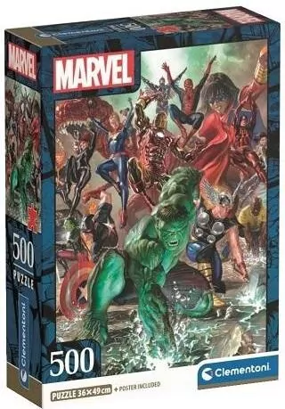 Puzzle 500 Compact The Avengers - tantis.pl