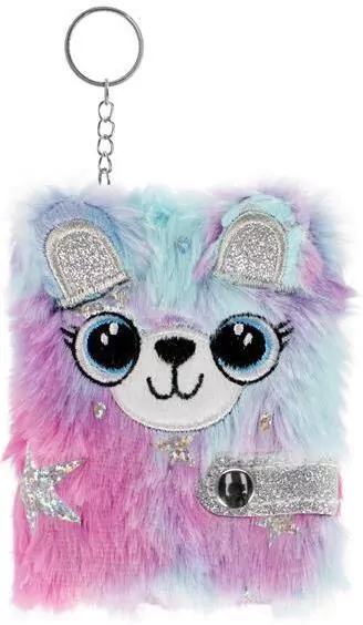 Notes pluszowy brelok Miś - tantis.pl