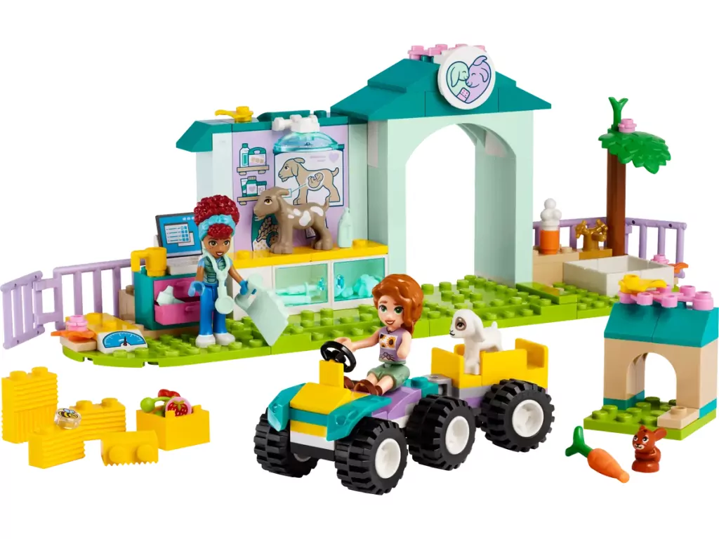 LEGO® Friends. Lecznica dla zwierząt gospodarskich 42632 - tantis.pl