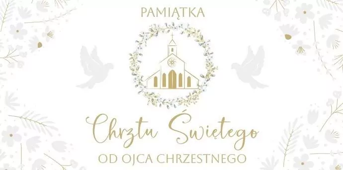 Pudełko Chrzest - tantis.pl