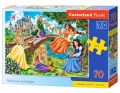 Castor. Puzzle 70. Princesses in Garden - tantis.pl