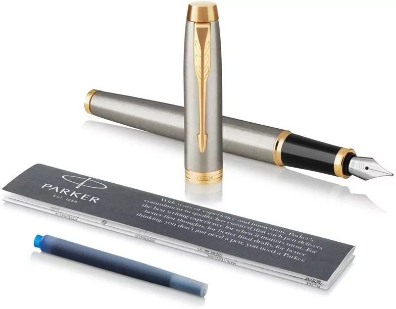 Pióro wieczne Im Brushed Metal GT F - tantis.pl