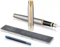 Pióro wieczne Im Brushed Metal GT F - tantis.pl