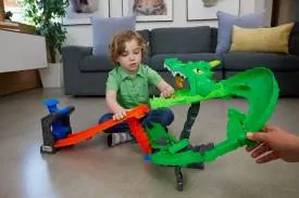 Hot Wheels Monster Trucks Rekiny vs Dinozaury - tantis.pl