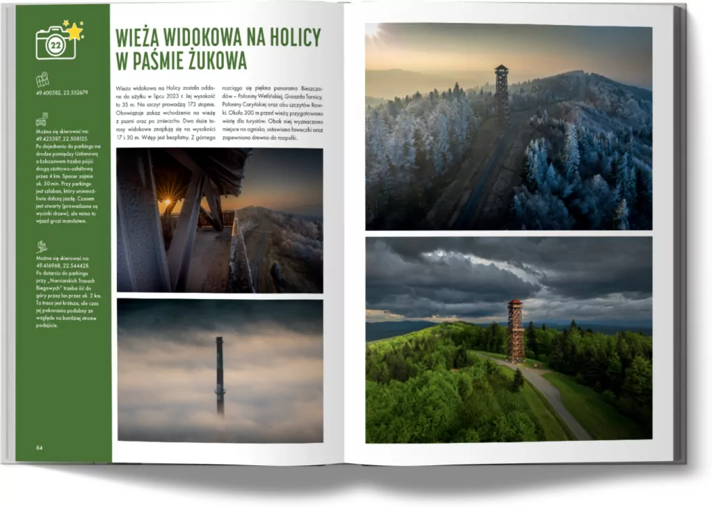 Bieszczady nieznane. 100 najpiękniejszych miejsc w krainie łagodności - tantis.pl