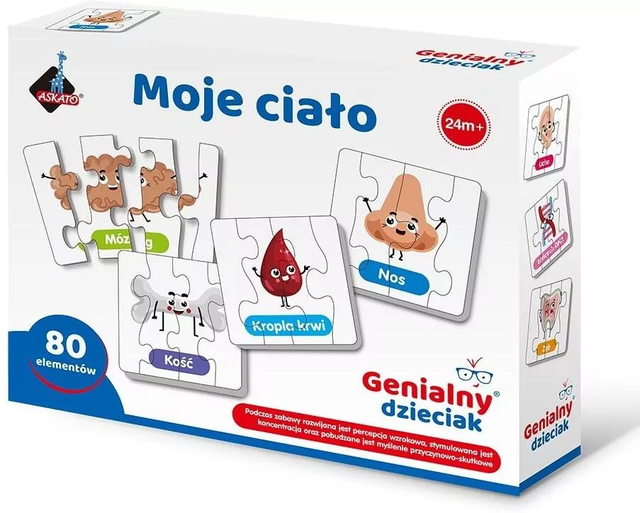 Moje ciało - puzzle - tantis.pl