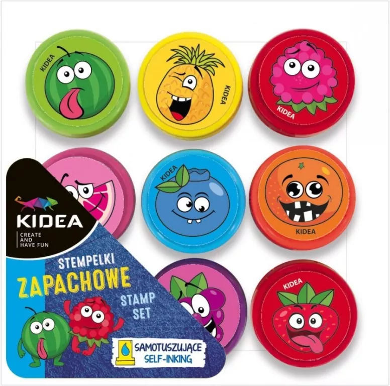 Stempelki zapachowe Kidea A 9 szt - tantis.pl