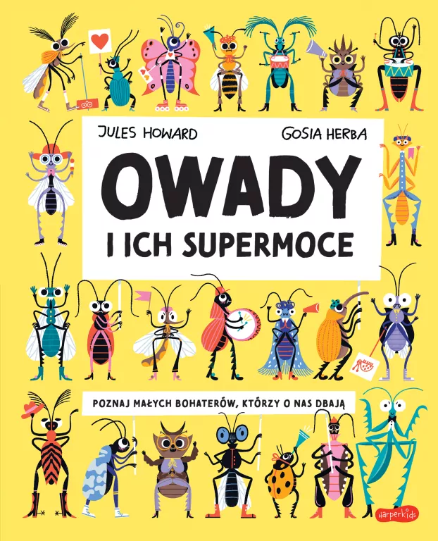 Owady i ich supermoce. Akademia mądrego dziecka - tantis.pl