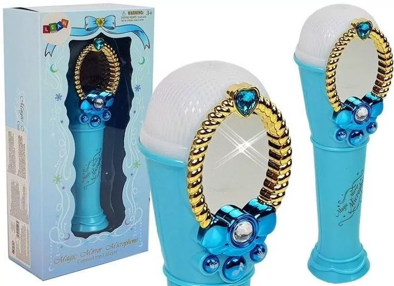 Magiczne lustro z mikrofonem niebieskie USB - tantis.pl