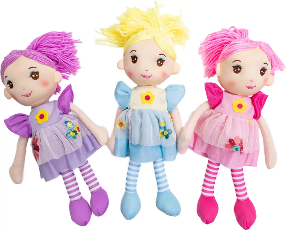 Lalka przytulanka 36cm. Mix - tantis.pl