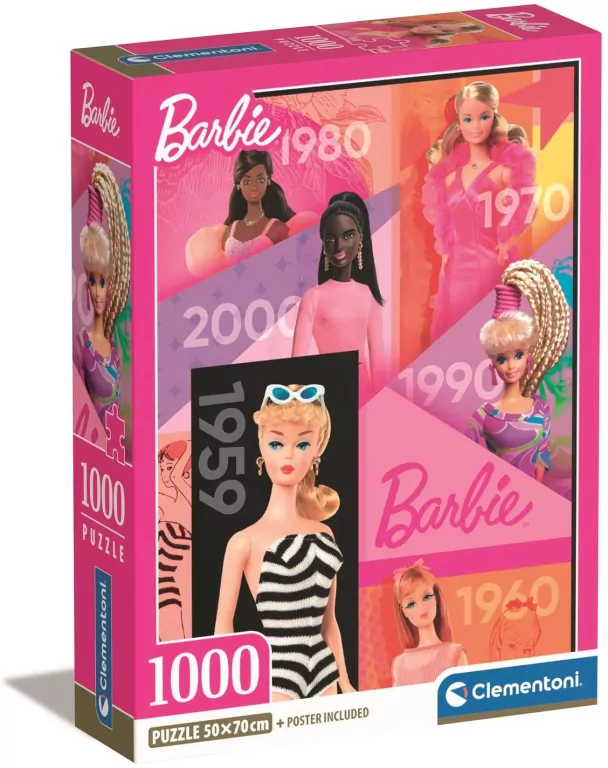 Puzzle 1000 Compact Barbie - tantis.pl