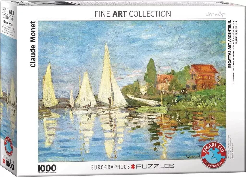Puzzle 1000 Regattas at Argenteui 6000-6040 - tantis.pl