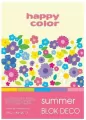 Blok A5/20ark. Deko summer. 5 kolorów 170g - tantis.pl