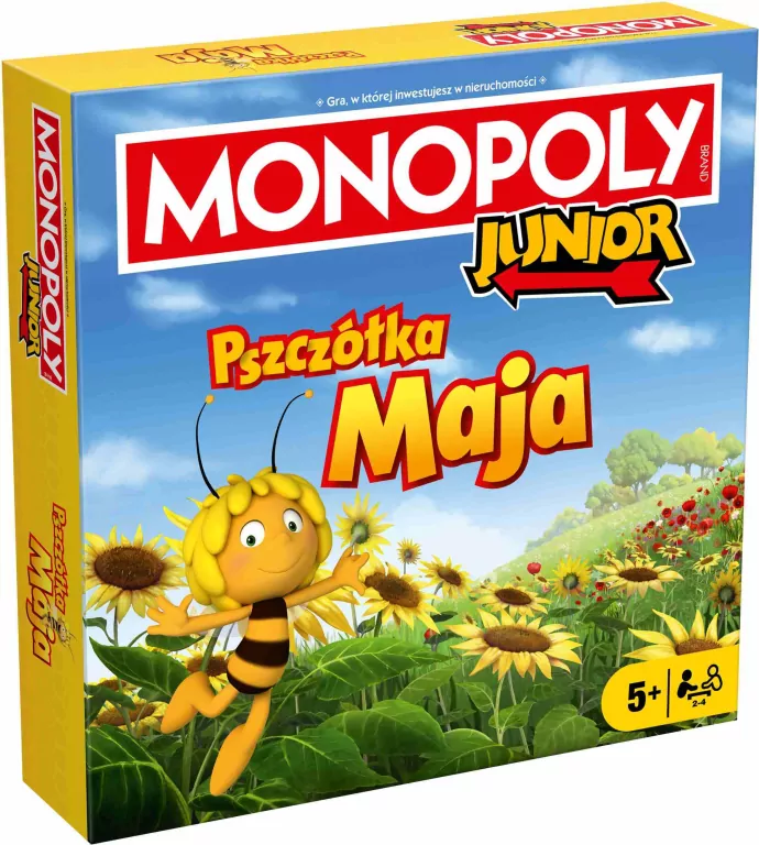 Monopoly Junior Pszczółka Maja - tantis.pl