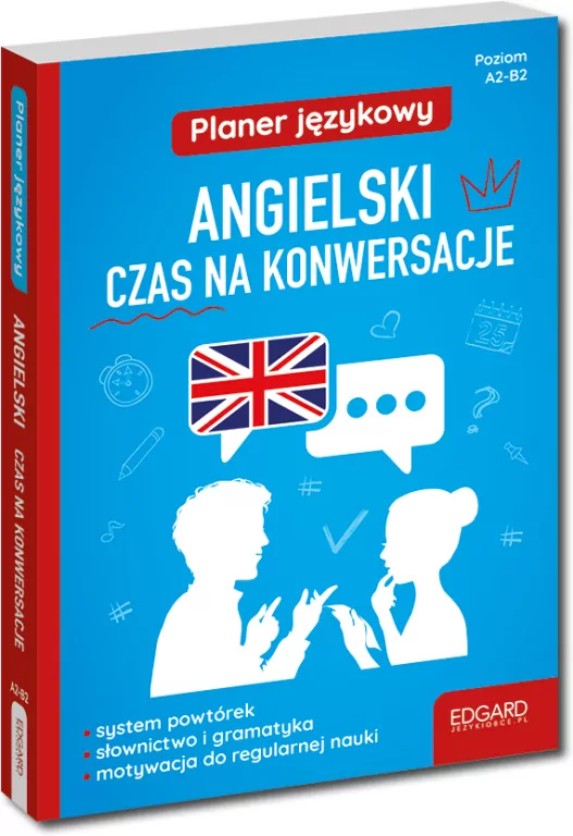 Planer językowy. Angielski. Czas na konwersacje - tantis.pl