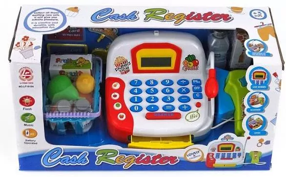 Kasa sklepowa na baterie z wyświetlaczem - tantis.pl