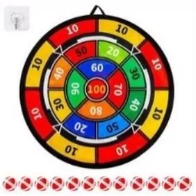 Tarcza z piłeczkami na rzep 76x76cm - tantis.pl