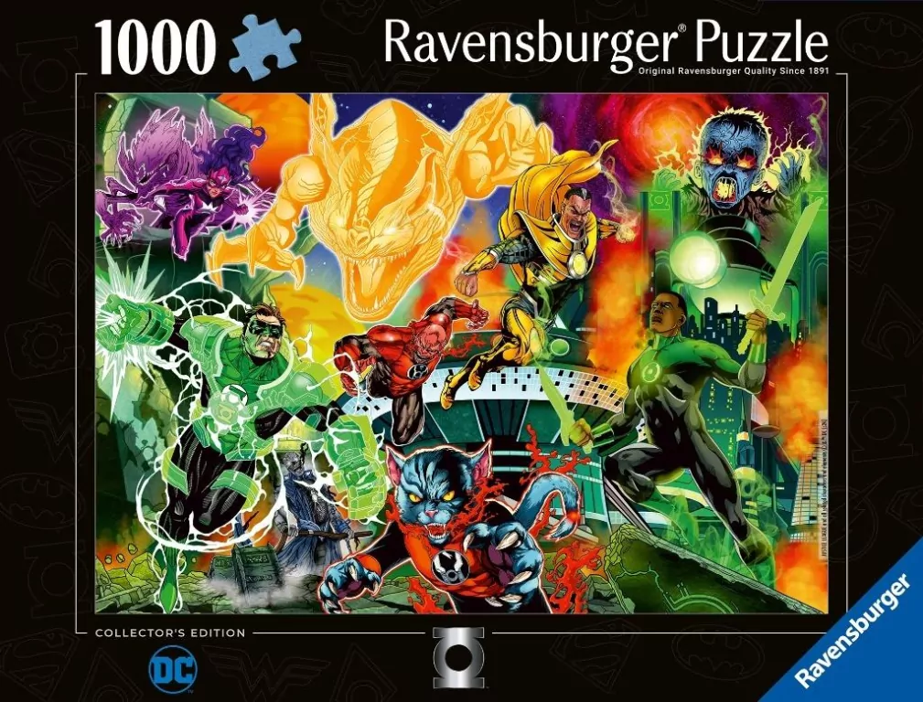 Puzzle 2D: Green Lantern 1000el - tantis.pl