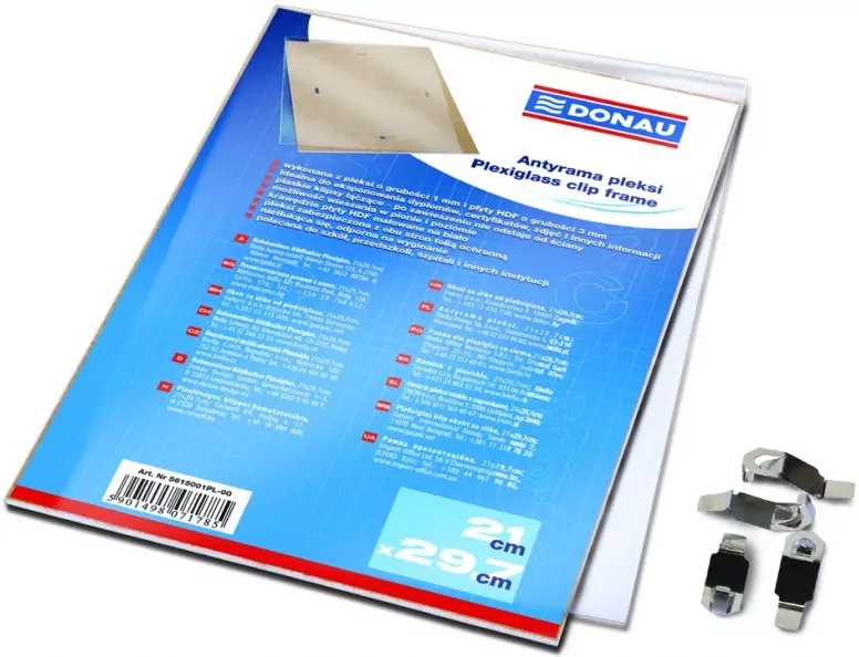 Antyrama A4 pleksi DONAU 210x297mm - tantis.pl