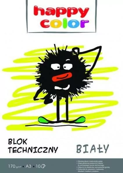 Blok techniczny biały A3/10K - tantis.pl