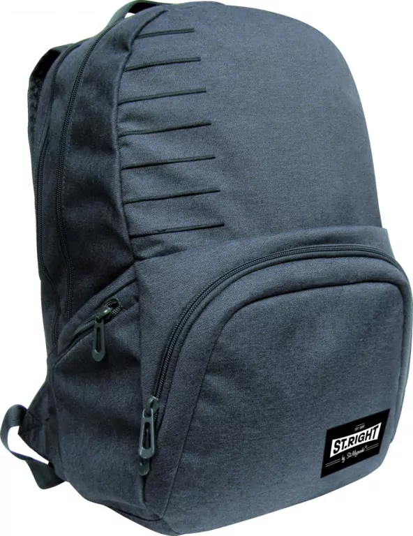 Plecak 3-komorowy Light Gray Melange - tantis.pl