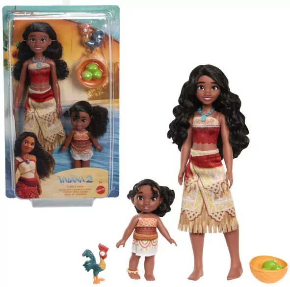 Disney Vaiana 2 i Simea siostry 2-pak lalek - tantis.pl