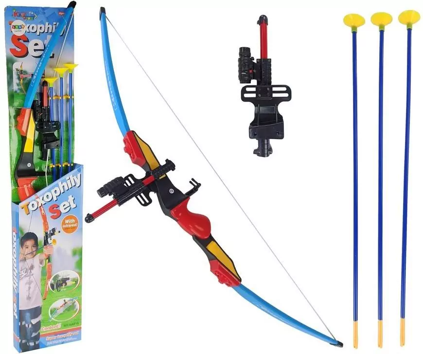 Zestaw łuczniczy Łuk + trzy Strzały 98cm - tantis.pl