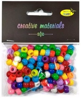 Koraliki kolorowe 6mm 35g ok - tantis.pl