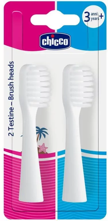 Główki do szczoteczek elektrycznych Chicco 3L+ - tantis.pl
