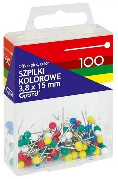 Szpilki kolorowe 3,8x15mm GRAND - tantis.pl