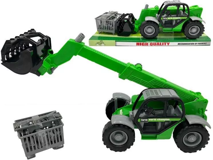 Ładowarka teleskopowa - traktor z chwytakiem - tantis.pl