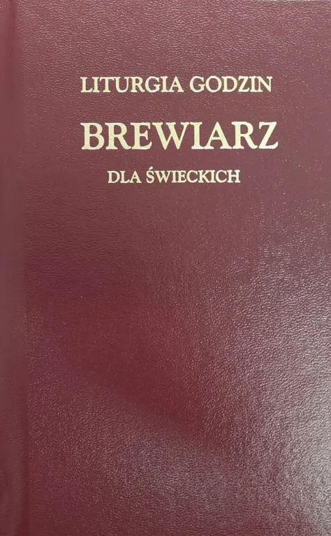 Brewiarz dla świeckich - tantis.pl
