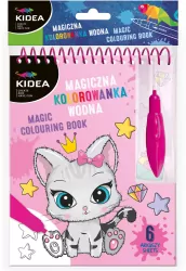 Magiczna kolorowanka wodna. Kotki