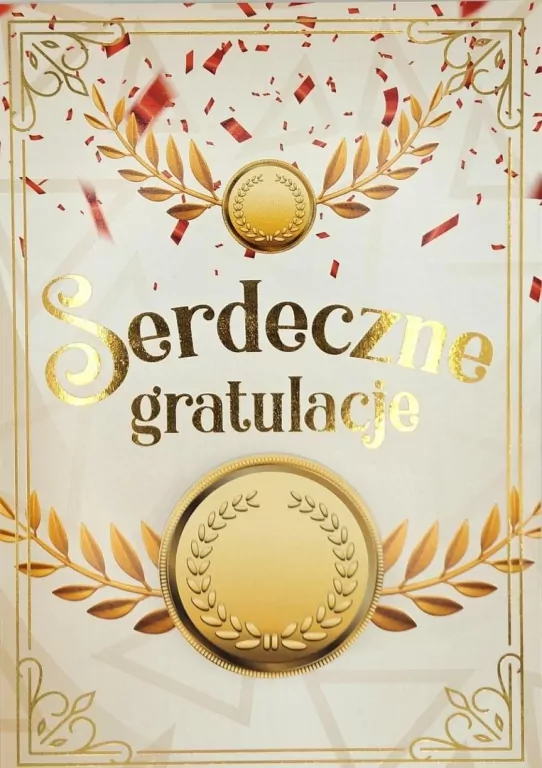 Karnet 3K Gratulacje - tantis.pl
